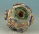 Chinese Old Coloured Glaze Handmade Carving Mascot Collect Statue Bead Pendant Necklaces & Pendants photo 1