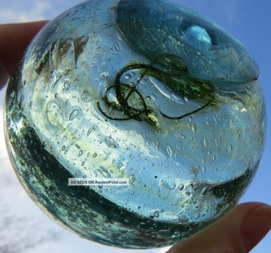 Japanese Glass Fishing Float Bubbles 3 
