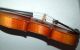 Antique Handmade German 4/4 Fullsize Violin - About 90 Years Old String photo 7