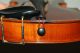 Antique Handmade German 4/4 Fullsize Violin - About 90 Years Old String photo 8