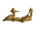 Rare Antique African Bronze Ashanti Gold Weight - Two Birds On A Snake Sculptures & Statues photo 6