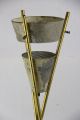 Vintage Mcm Gerald Thurston For Lightolier Brass Tripod Table Lamp Project Mid-Century Modernism photo 1