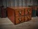 Antique Library Bureau Sole Makers 4 Drawer Oak File Card Cabinet 1901 Stunning 1900-1950 photo 1