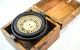 Antique E.  S.  Ritchie And Sons Nautical Gimbaled Compass,  Wooden Box Compasses photo 9