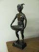 Antique Brass Or Bronze Statue Male Thailand Coolie Statues photo 3