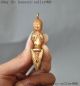 Old Tibet Buddhism Bronze 24k Gold Mahakala Buddha Vajra Phurba Amulet Pendant Other Antique Chinese Statues photo 2