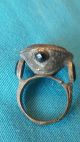 Massive 15grams Roman Bronze Ring With Coin Roman photo 3