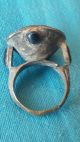 Massive 15grams Roman Bronze Ring With Coin Roman photo 8