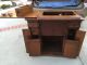 Antique 1915 Singer Treadle Sewing Machine Vtg Cabinet Serial G Table L.  A. Sewing Machines photo 4