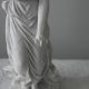 Antique Parian Statue Of A Woman Figurines photo 5