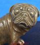 Antique Collectible Handmade Statue Brass Dog Art Deco Foo Dogs photo 1