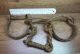 Very Rare Old Ancient Forged Viking Shackles On A Foot. Viking photo 5