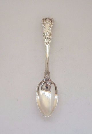 Spoon Sterling Silver Kings Pattern Dragon Crest Double Struck Mary Chawner 1837 photo