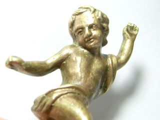 Charming Large British Thames Found 18th Century Dancing Child Statuette.  (a739) photo