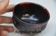 Old Decorate Chinese Ox Horn Handwork Lucky Bowl Bowls photo 1