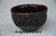 Old Decorate Chinese Ox Horn Handwork Lucky Bowl Bowls photo 2