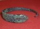 Viking Ancient Artifact - Bronze Snake Bracelet Circa 700 - 800 Ad - 3344 Scandinavian photo 1
