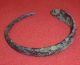 Viking Ancient Artifact - Bronze Snake Bracelet Circa 700 - 800 Ad - 3344 Scandinavian photo 5