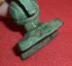 Roman Ancient Bronze Applique Statuette - Bust Of God Mars Circa 200 - 400 Ad Roman photo 4