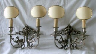 Antique French Wall / Piano Lights photo