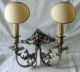 Antique French Wall / Piano Lights Chandeliers, Fixtures, Sconces photo 1