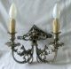 Antique French Wall / Piano Lights Chandeliers, Fixtures, Sconces photo 2