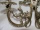 Antique French Wall / Piano Lights Chandeliers, Fixtures, Sconces photo 3