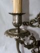 Antique French Wall / Piano Lights Chandeliers, Fixtures, Sconces photo 4