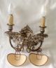 Antique French Wall / Piano Lights Chandeliers, Fixtures, Sconces photo 6