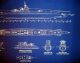 U - Boat 505 Submarine Type Ixc 1940 War Dept.  Blueprint Plan 24 