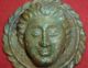 Roman Ancient Bronze Applique - Bust Of Emperor Circa 100 - 300 Ad - 3342 Roman photo 1