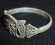 Unique Celtic Ancient Artifact Silver Ring - Great Details Circa 200 - 100 Bc Roman photo 6