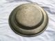 Dated 1707 ? Authentic Antique British Pewter Plate Kitchen Table Platter Bowl Primitives photo 1