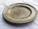 Dated 1707 ? Authentic Antique British Pewter Plate Kitchen Table Platter Bowl Primitives photo 2