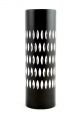 A Modernist Black Aluminium Conrah Style Vase 1960 ' S 70 ' S Mid-Century Modernism photo 2