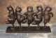 5 Dancing Frog Toad Statue Door Stop Primitive/french Country Farmhouse Decor Primitives photo 5