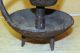 Museum Quality 17th C American Cast & Wrought Iron Grease Or Betty Lamp Primitives photo 2