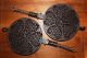 Griswold Erie Cast Iron 18 928 Heart Star Waffle Iron W/ Base Hearth Ware photo 4