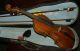 Very Pretty Full Size 19th Century Violin With Case & 2 Bow String photo 1