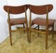 Nr.  4 Of 1960’s Vintage Chairs In Hans Wegner Danish Style - Ponti Buffa Era 1900-1950 photo 9