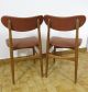 Nr.  4 Of 1960’s Vintage Chairs In Hans Wegner Danish Style - Ponti Buffa Era 1900-1950 photo 8