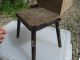 Small Vintage Wooden Stool Step Kids Children ' S Seat Old Antique 20th Century 1900-1950 photo 6