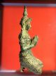 Thai Guardian Angel Thepanom Amulet Buddhist Kneeling Figurine Statue Antique A Amulets photo 4
