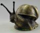 Chinese Old Collectible Decorated Old Handwork Copper Carved Snail Statue Nr Other Chinese Antiques photo 1