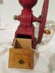 Antique National Specialty Cast Iron Coffee Grinder 1 Wheel, Other Antique Home & Hearth photo 7