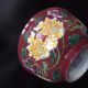 A Red Color Bowl With Flowers Kangxi Dynasty Asian Porcelains Bowls photo 2