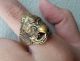 Thai Amulet Buddha Phra Krut Garuda Holy Bird Talisman Ring Rich Lucky Size 10 Amulets photo 2