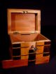 Vintage Japanese Puzzle Box Stacked Books Design Zougan Scene Musical Drawer&key Boxes photo 7