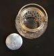 Antique English Sterling Silver & Cut Crystal Biscuit Jar Jars photo 4