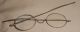 Antique Benjamin Franklin Type Eyeglasses Silvertone With Case Optical photo 2